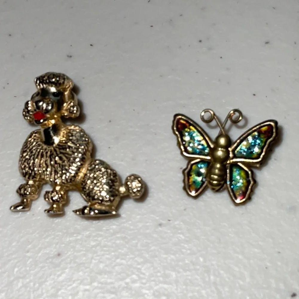 Vintage 1960’s Poodle Brooch